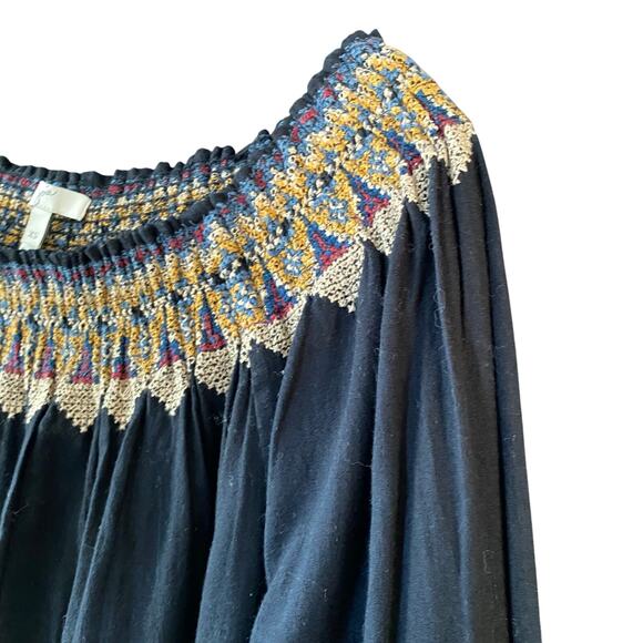 Joie Off the Shoulder Embroidered Trim Top Size XS - Picture 6 of 7